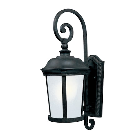 Dover LED E26 1-Light 12 Wide Bronze Outdoor Wall Sconce